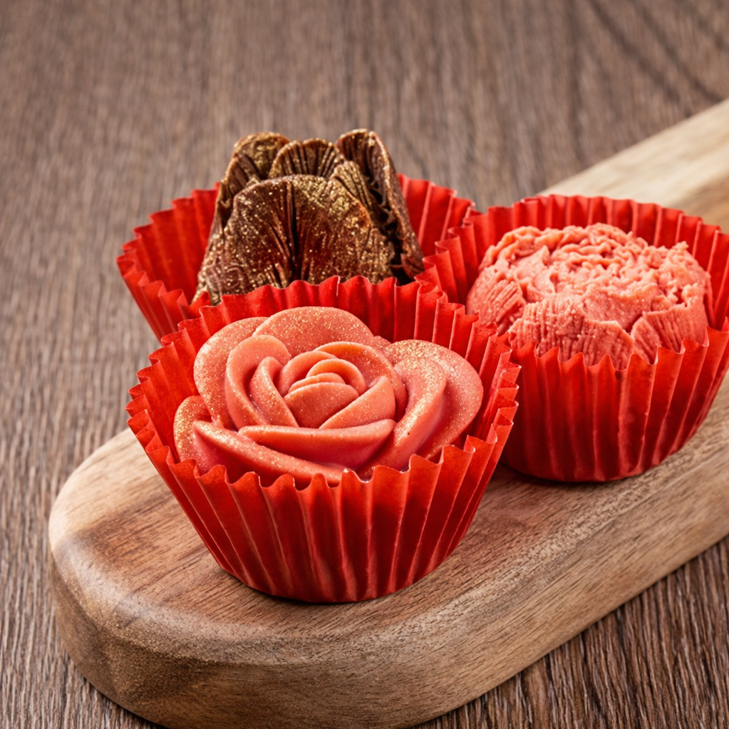 Mini Coffret Fleurs en Chocolat